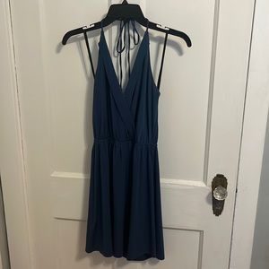 BCBG dark blue dress. Size Small